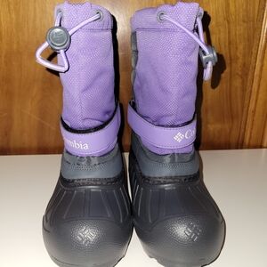 Columbia Girls Purple Snow Boots Size 13 – Excellent Condition